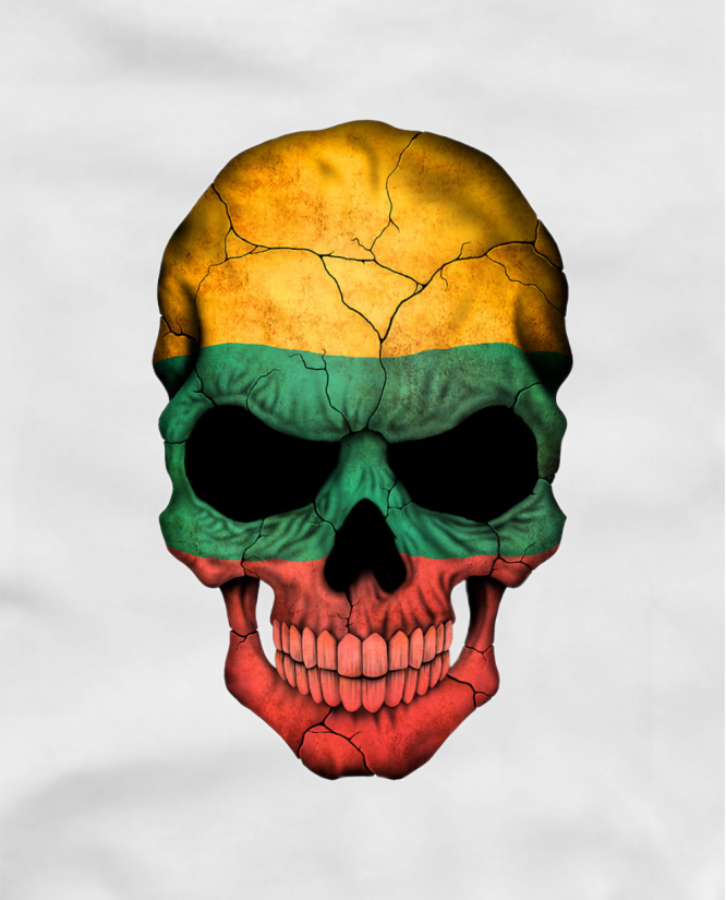 Lietuva Skull